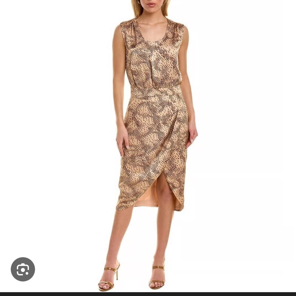 Black Halo Renata Printed Sleeveless Sheath Dress sz 8 NWT
